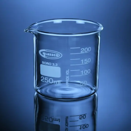 bécher en verre 