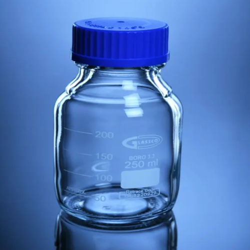 Flacon en verre autoclavable 