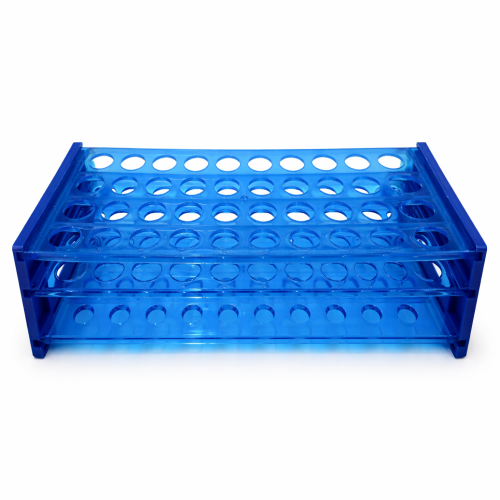 portoir pour tube 10 ml 40 positions en plastique 