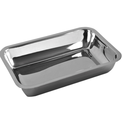 Plateau en inox pour instruments médicaux